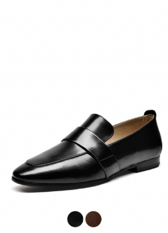 Rudy Damskie Skórzane Buty Typu Loafer