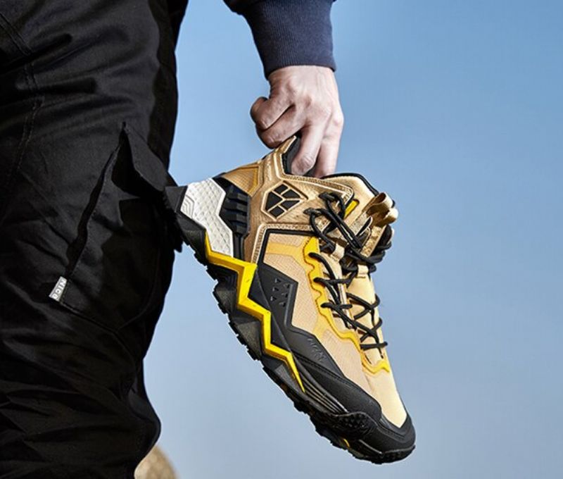 Ruth Męskie Buty Trekkingowe - Złoty