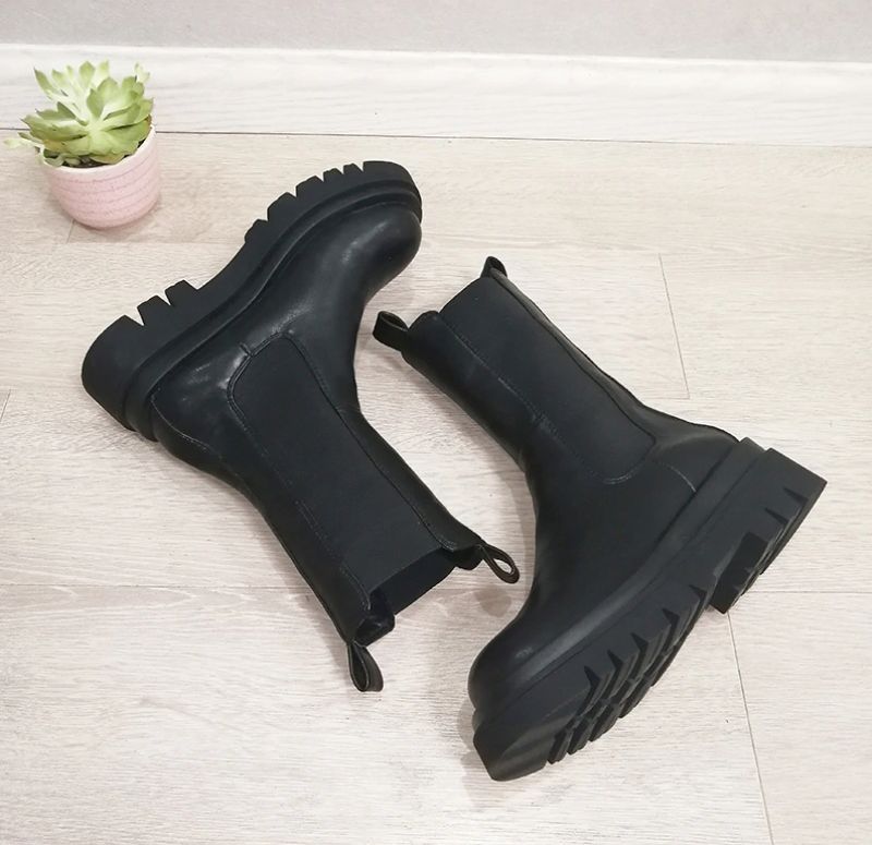 Saez Damskie Buty Do Połowy Łydki - Biały bez aksamitu