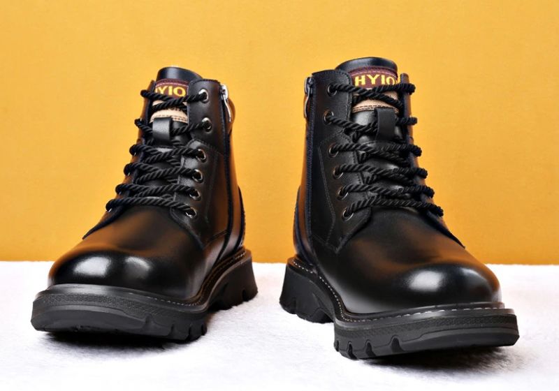 Sahir Męskie Buty Zimowe - Brązowy