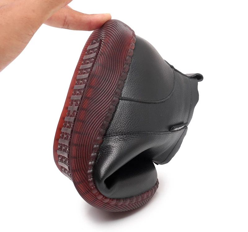 Sally Damskie Buty - Czarne futro