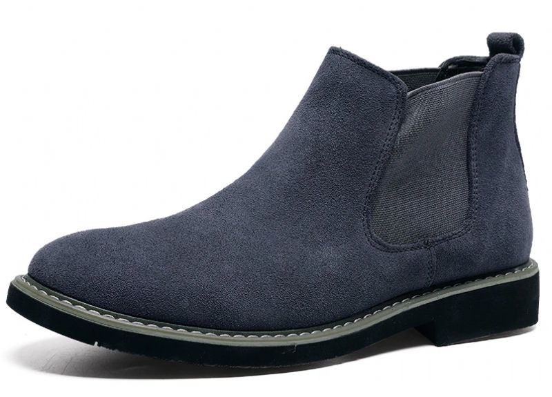 Salmeron Męskie Buty Chelsea - Niebieski