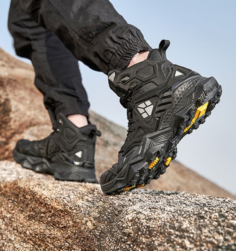 Salvatore Męskie Buty Trekkingowe - Szary