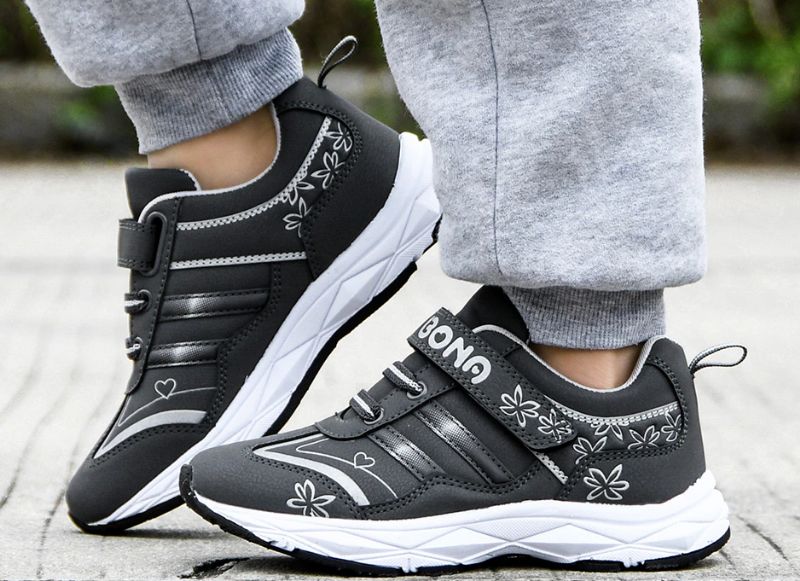 Samby Dziewczęce Buty Do Biegania - Czarny