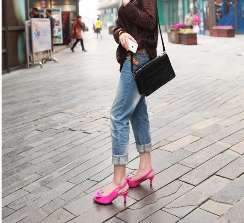 Sandały Damskie Na Lato Kata Fashion - Fuksja