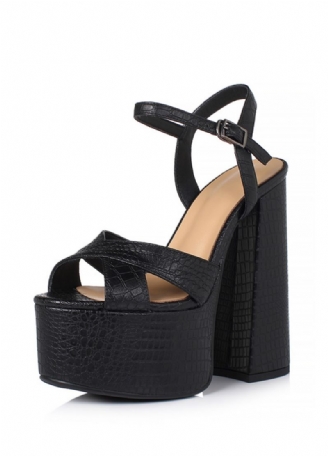 Sandały Damskie Na Platformie Shefali Chunky Heel