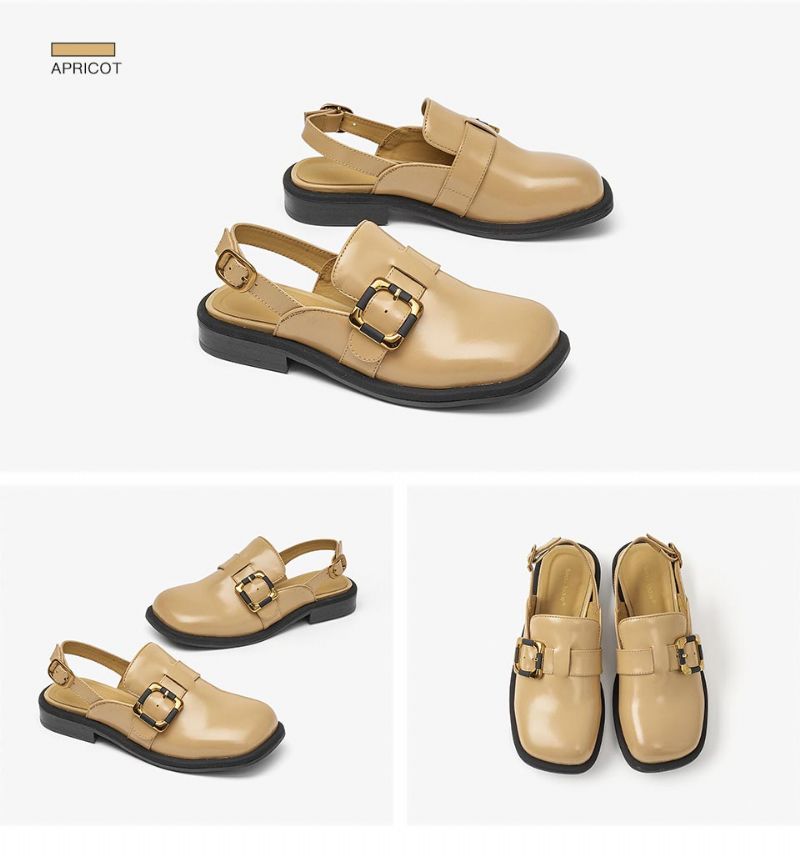 Sandały Damskie Rolixa Buckle Vintage - Czarny