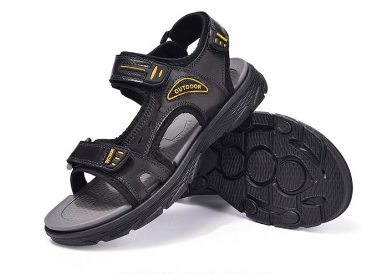 Sandały Męskie Alli Outdoor - Czarny