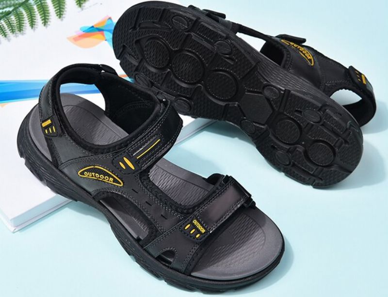 Sandały Męskie Alli Outdoor - Czarny