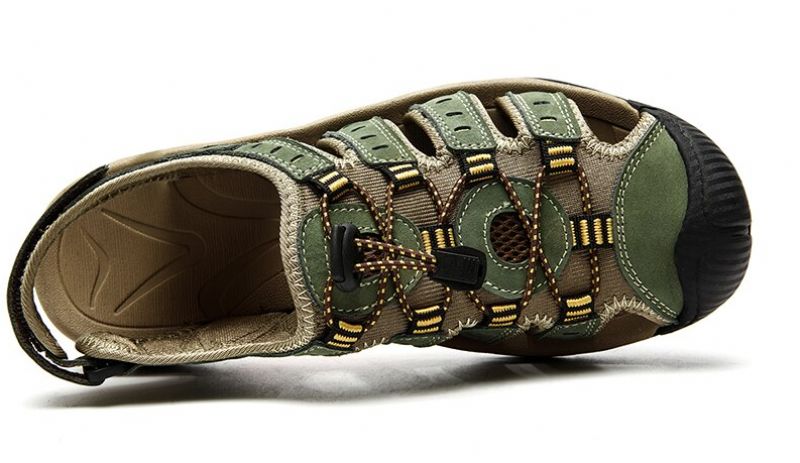 Sandały Męskie Casual Diallo - Zielony