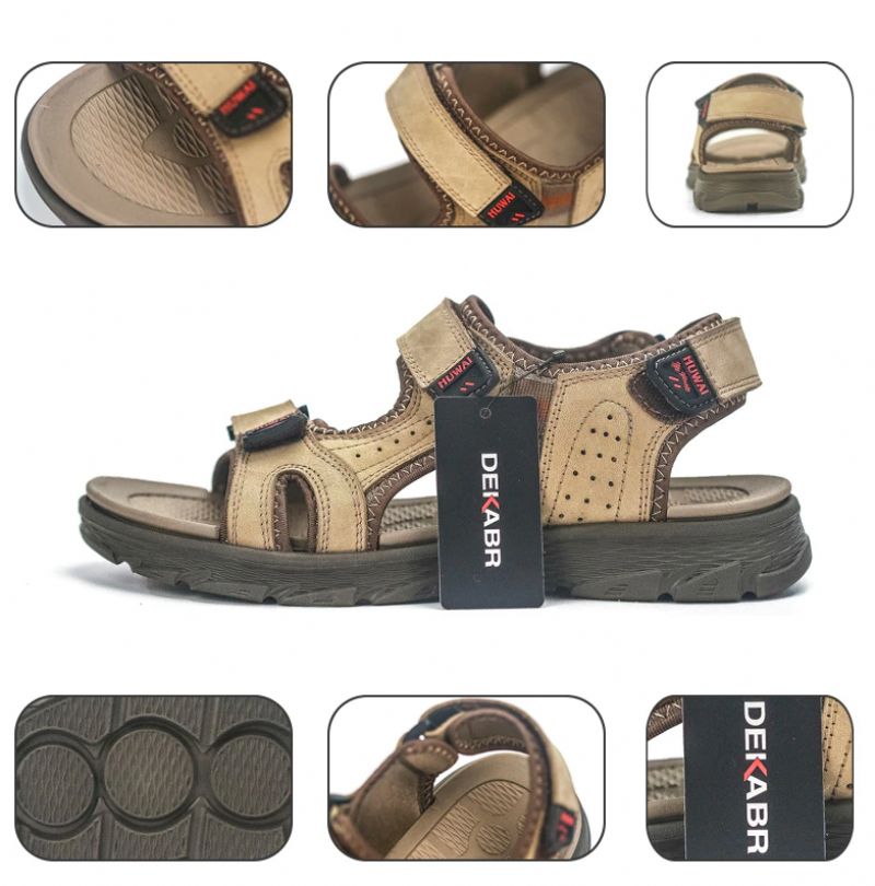 Sandały Męskie Lazaro Casual - Khaki