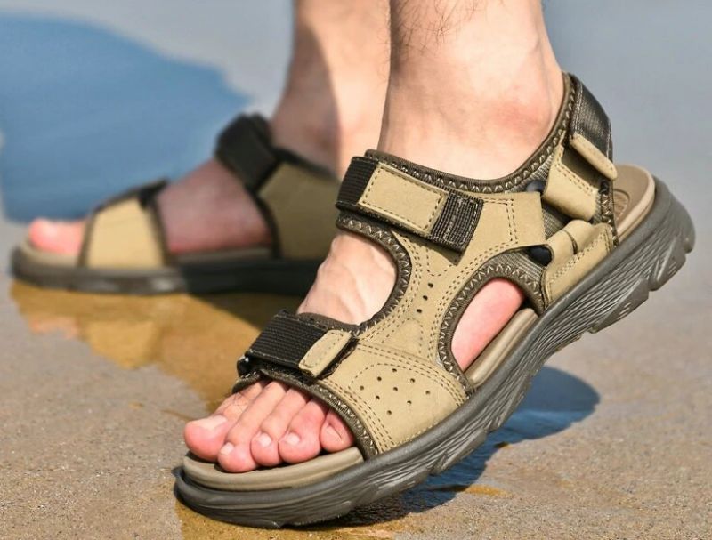 Sandały Męskie Lazaro Casual - Khaki