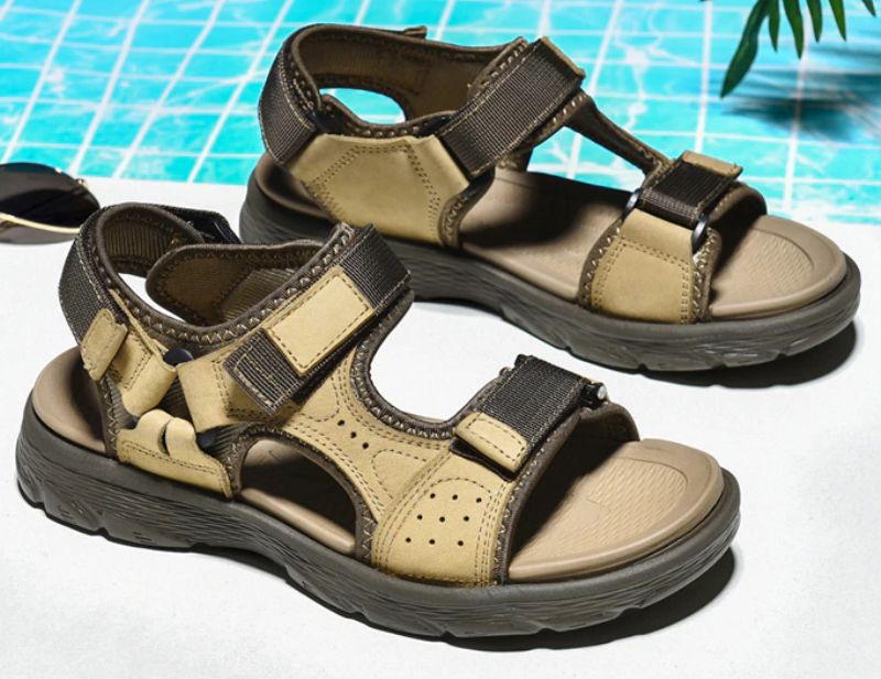 Sandały Męskie Lazaro Casual - Khaki