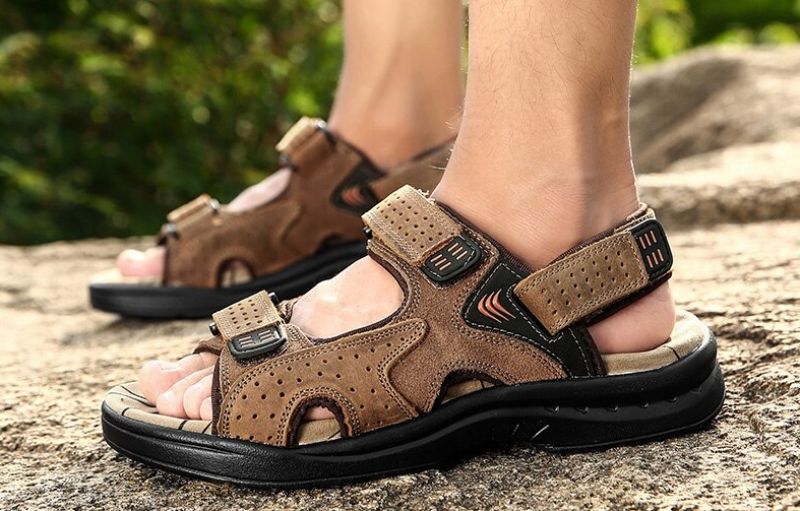 Sandały Męskie Sarr Outdoor - Brązowy