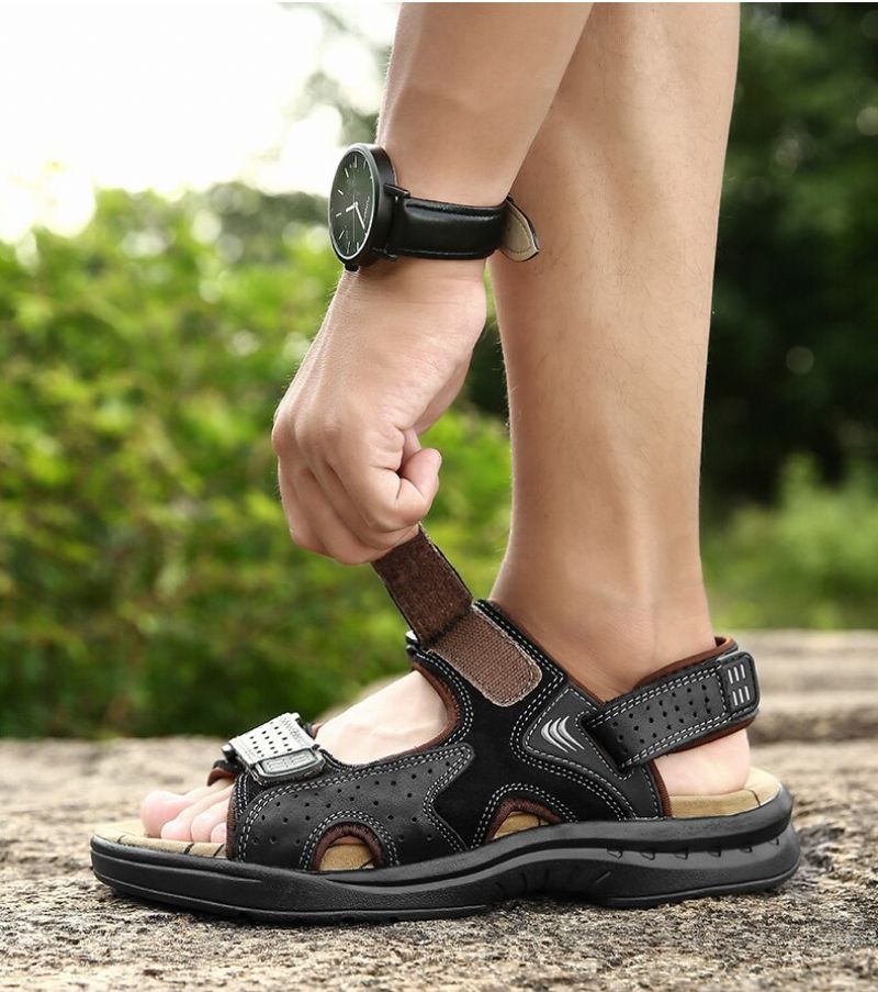 Sandały Męskie Sarr Outdoor - Brązowy