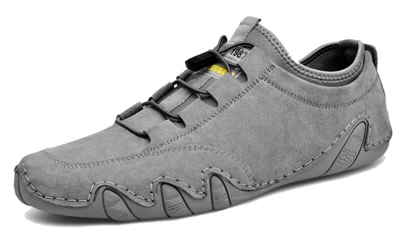 Sandy Męskie Mokasyny Codzienne Buty - Szary
