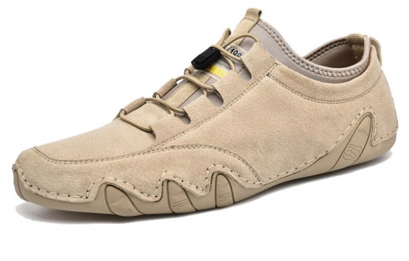 Sandy Męskie Mokasyny Codzienne Buty - Szary