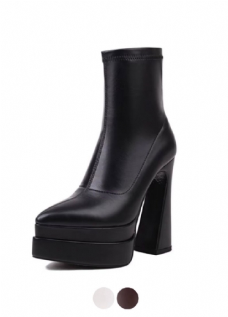 Scarlet Damskie Elastyczne Buty Na Wysokim Obcasie