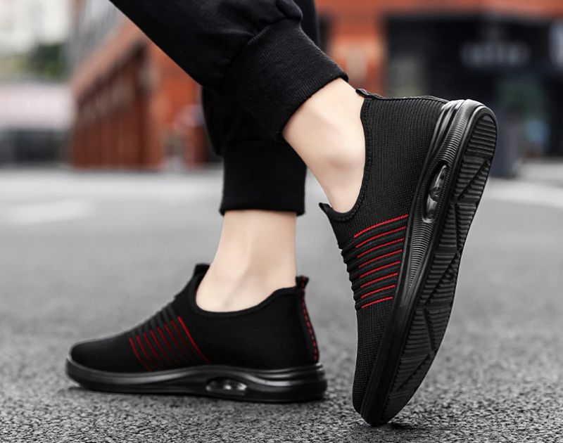 Sebastian Męskie Buty Do Chodzenia - Czarny