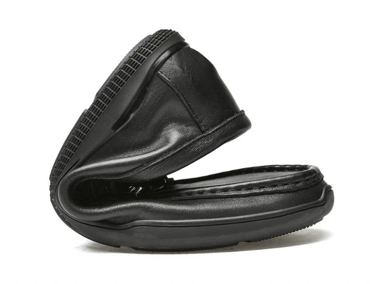 Segundo Męskie Mokasyny Casualowe Buty - Czarny