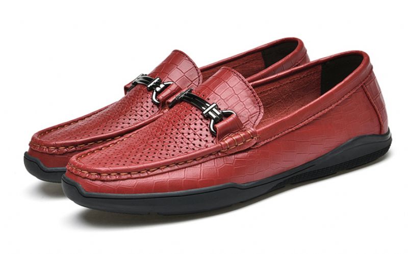 Segundo Męskie Mokasyny Casualowe Buty - Czarny