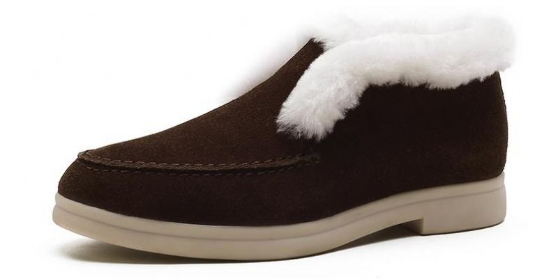 Sella Damskie Ciepłe Zimowe Buty Śnieżne - Beżowy