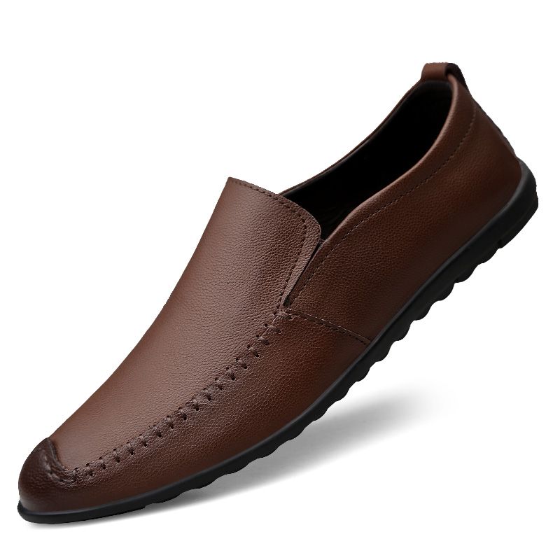 Shake Męskie Mokasyny Wygodne Buty - Kawa