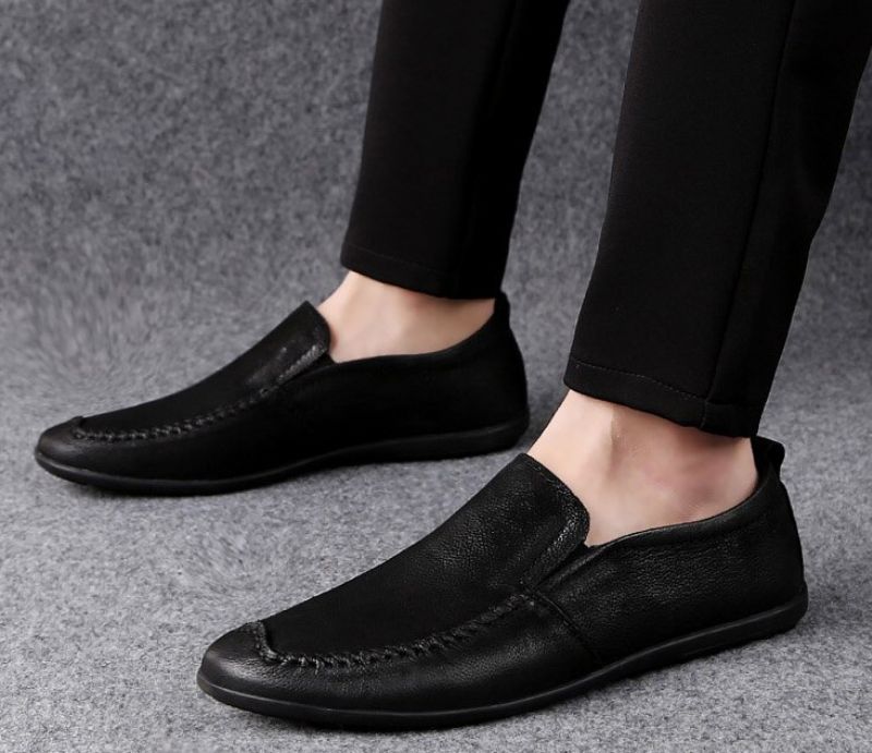 Shake Męskie Mokasyny Wygodne Buty - Kawa