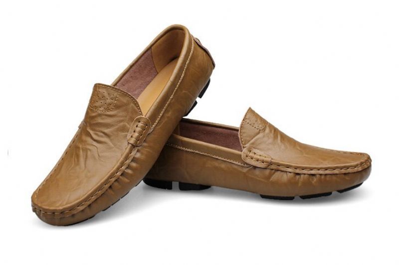 Shake Mokasyny Męskie Buty Casualowe - Czarny
