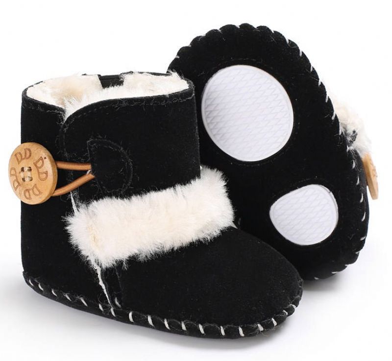 Sharon Baby Dziewczęce Buty Śnieżne - Futro różane