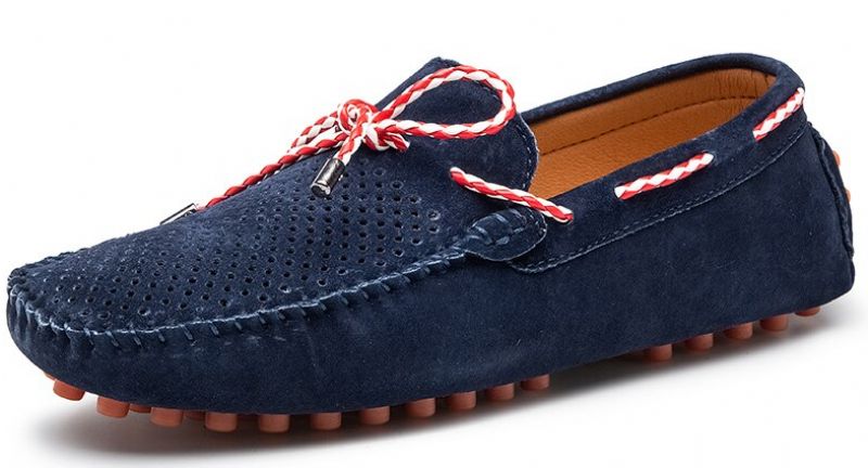 Shayden Męskie Trampki Typu Slip-on - Granatowy