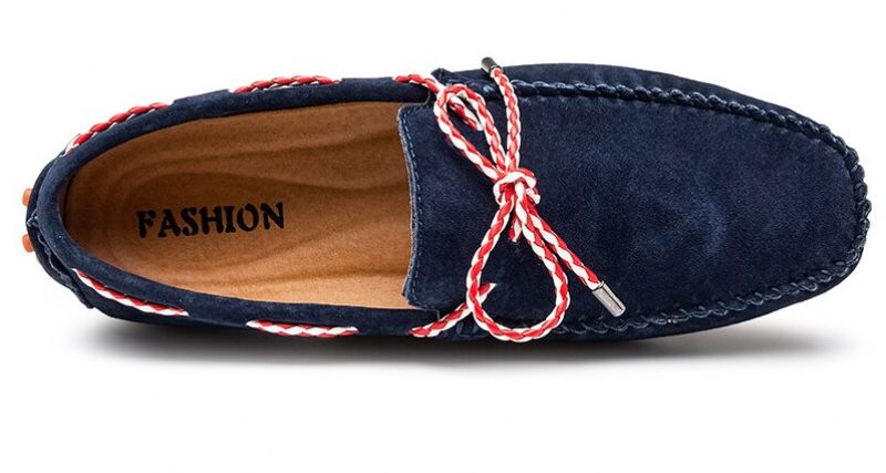 Shayden Męskie Trampki Typu Slip-on - Granatowy