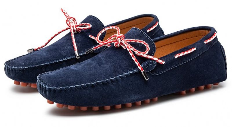 Shayden Męskie Trampki Typu Slip-on - Granatowy