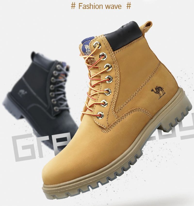 Sherman Męskie Buty Zimowe Timothy - Żółty