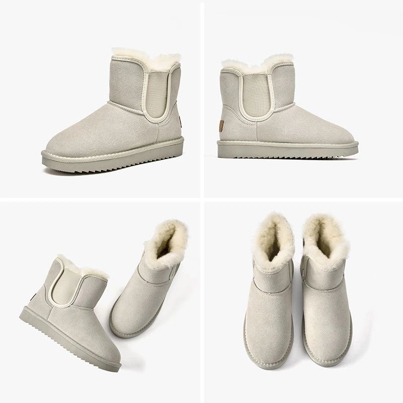 Silia Damskie Buty Śniegowe - Czarny
