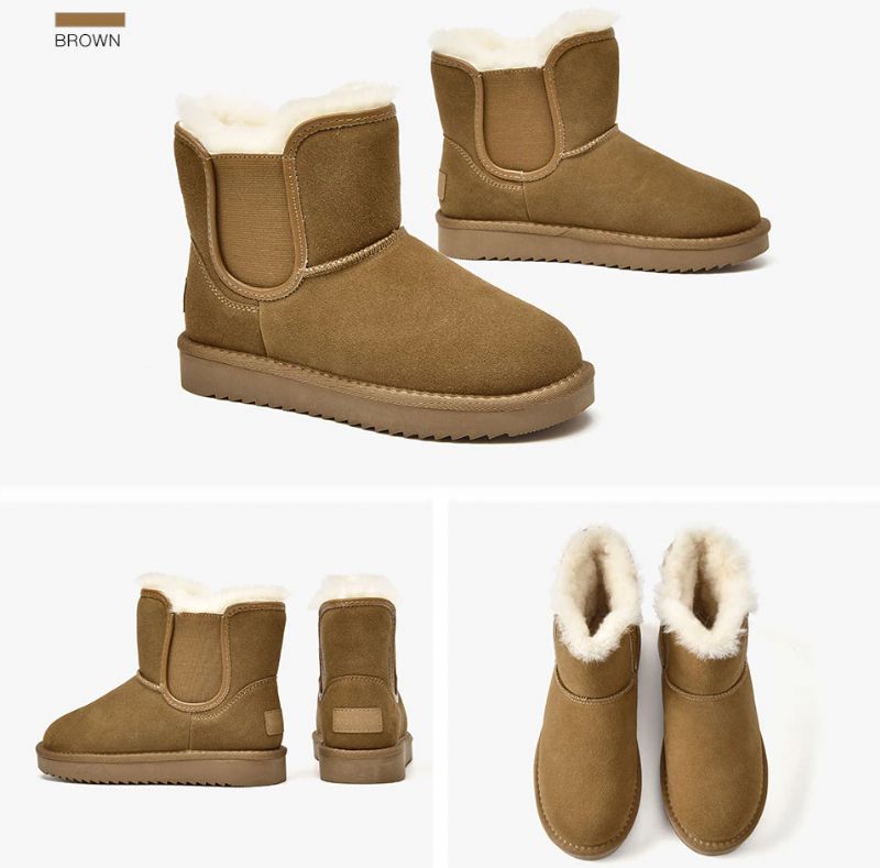 Silia Damskie Buty Śniegowe - Czarny
