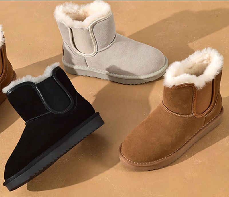 Silia Damskie Buty Śniegowe - Czarny