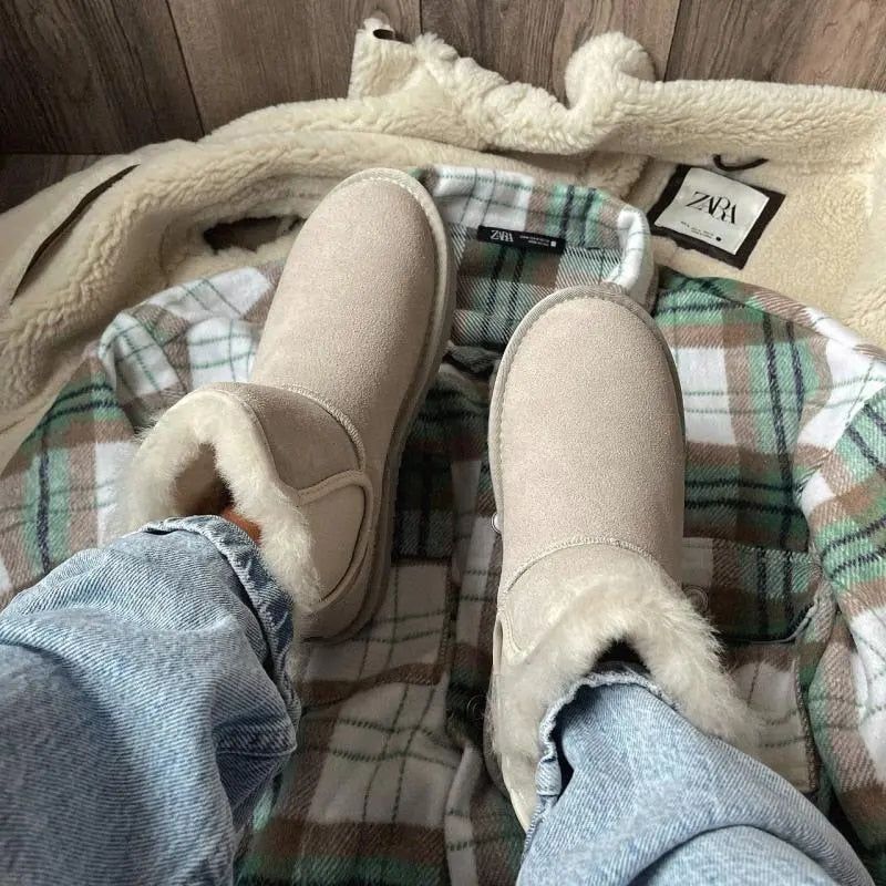 Silia Damskie Buty Śniegowe - Czarny