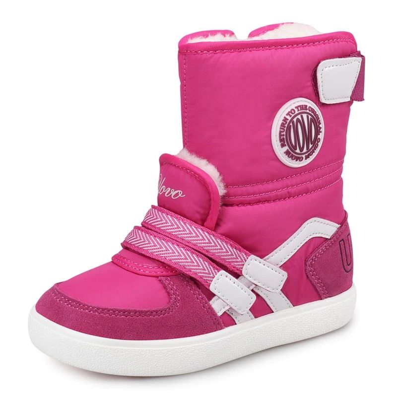 Silvia Dziewczęce Buty Śnieżne - Fuscia