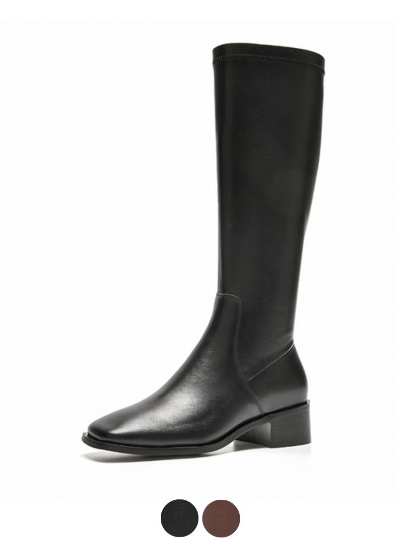 Skórzane Buty Damskie Troy