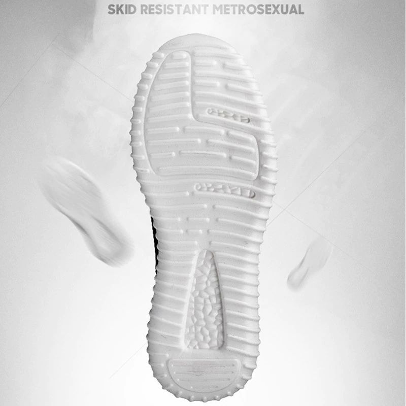 Sneaker Yezy Dla Mężczyzn Z Siateczki Oddychającej - Czarny