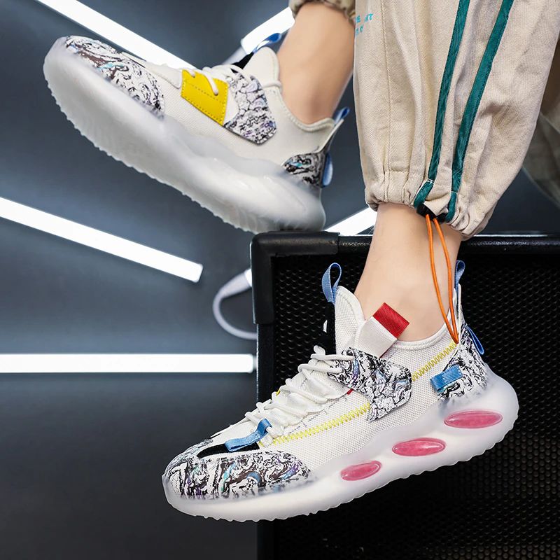 Sneakersy Gloxinia Moda Męska - Beżowy