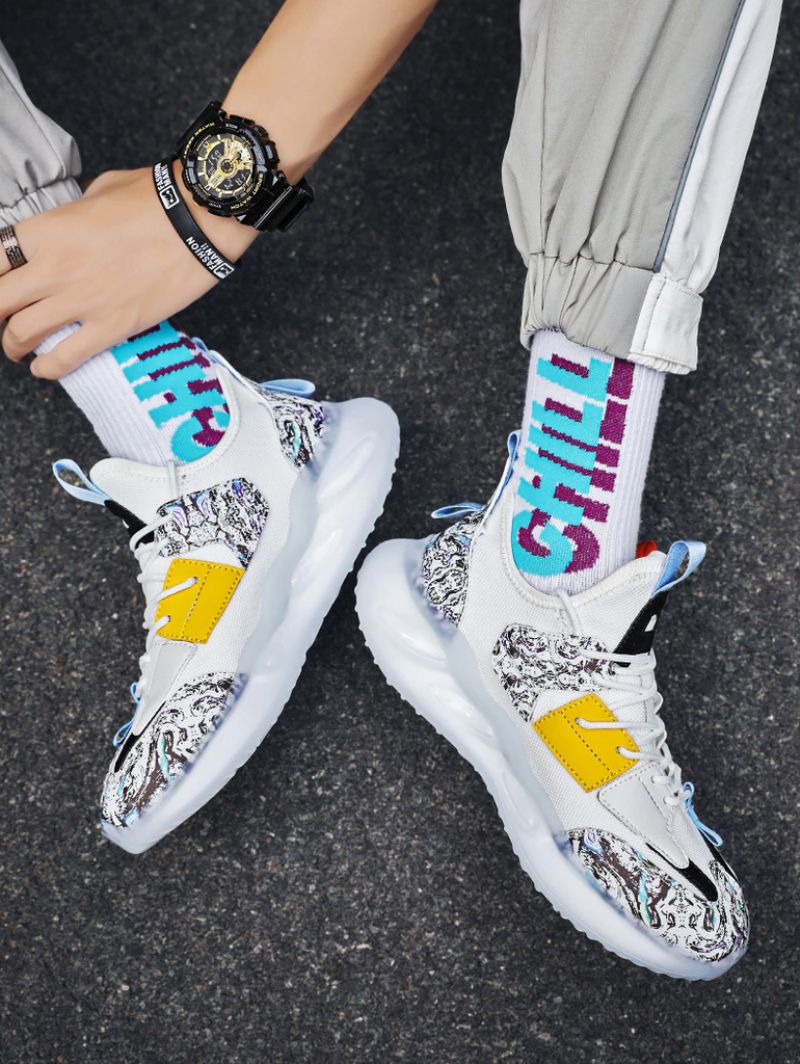 Sneakersy Gloxinia Moda Męska - Beżowy