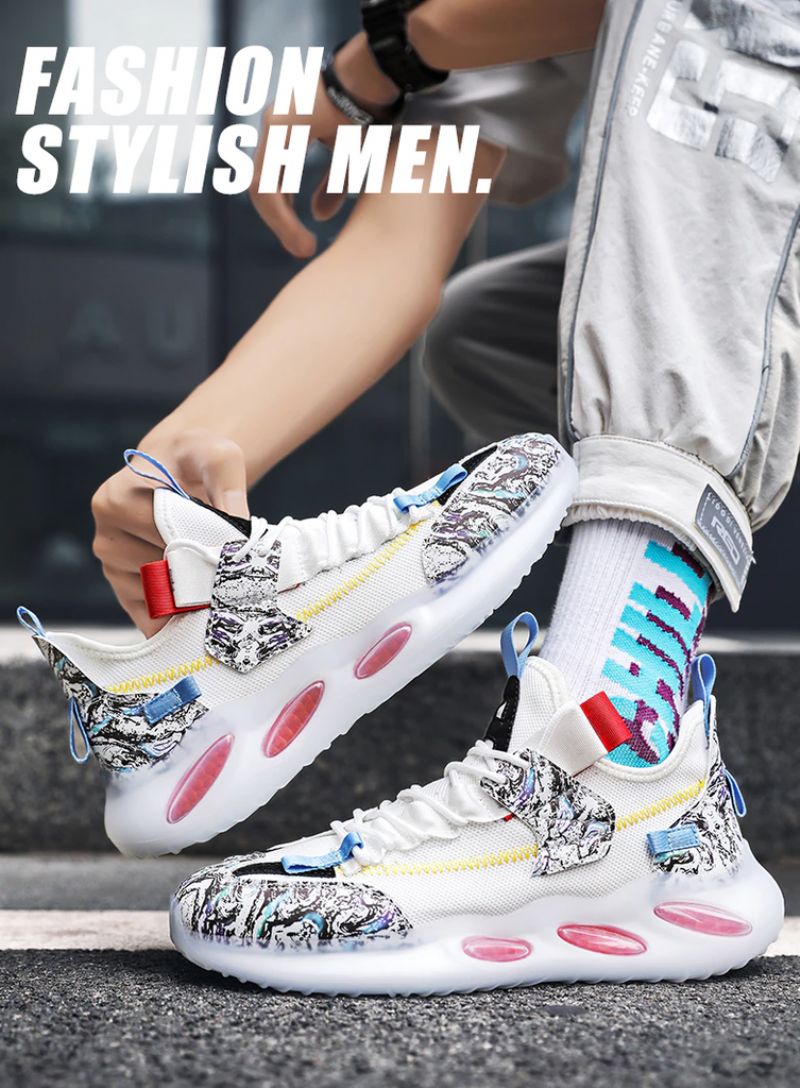 Sneakersy Gloxinia Moda Męska - Beżowy