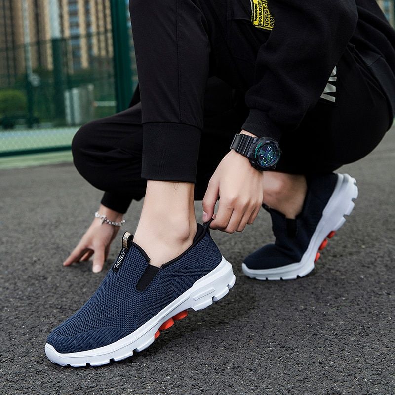 Sneakersy Męskie Colombo - Niebieski