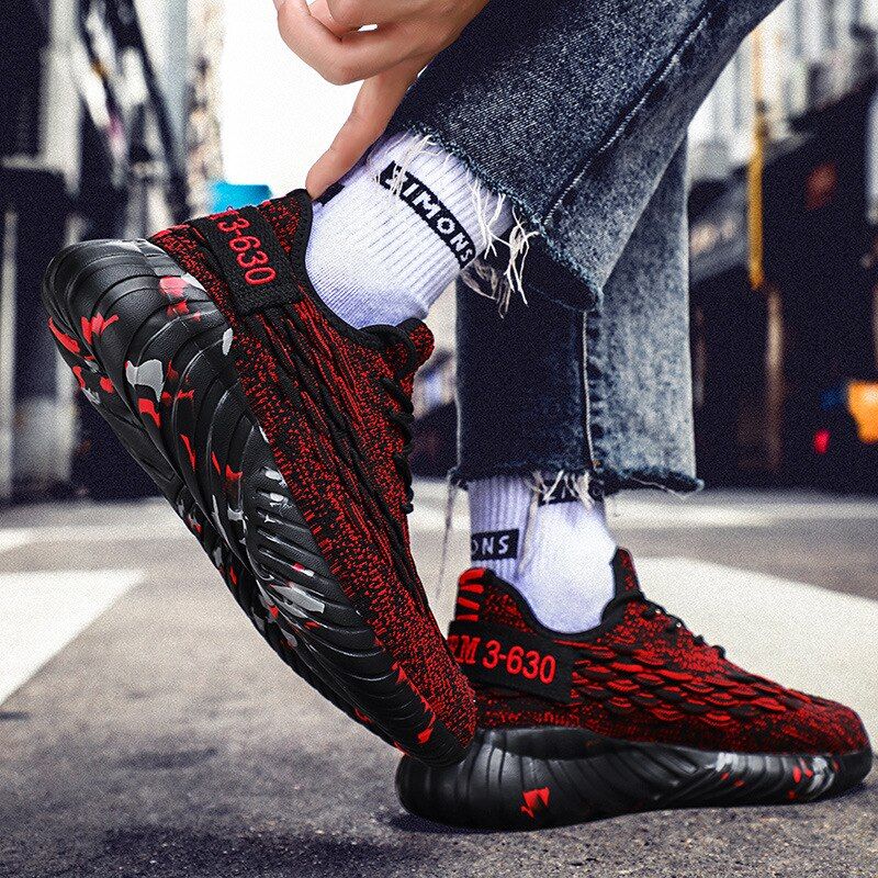 Sneakersy Męskie Joe Fashion - Czarny