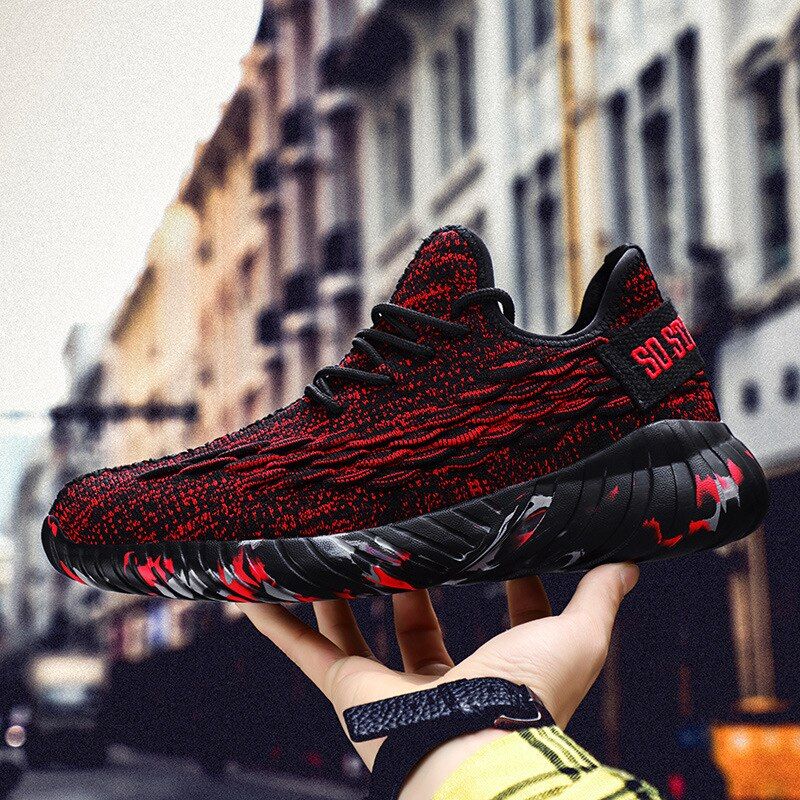 Sneakersy Męskie Joe Fashion - Czarny