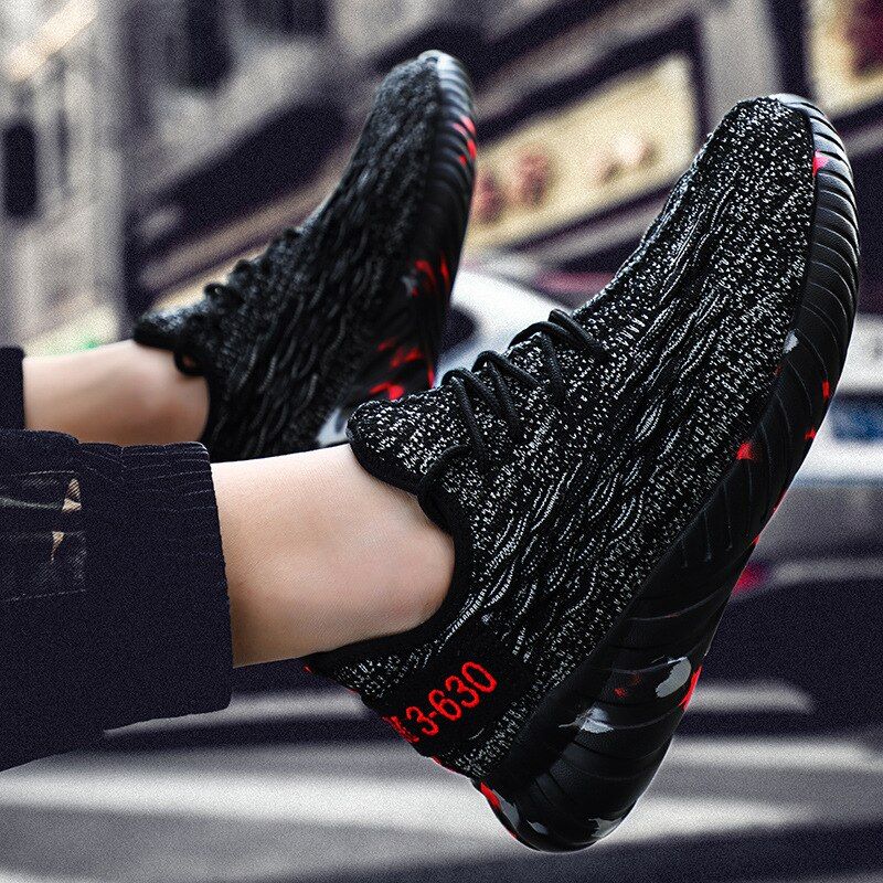 Sneakersy Męskie Joe Fashion - Czarny