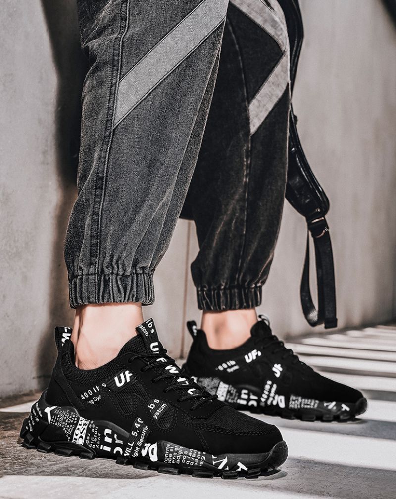 Sneakersy Męskie William Fashion - Czarny