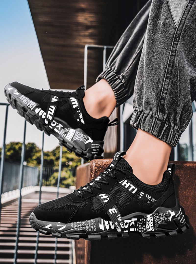 Sneakersy Męskie William Fashion - Czarny